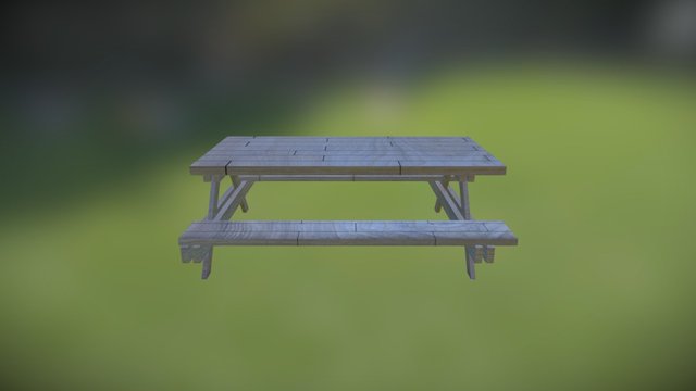 Mesa-parque 3D Model