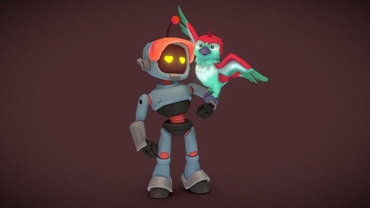 Vera and Sparks 3D Model