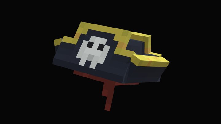 Pirate Hat (Minecraft Item) 3D Model