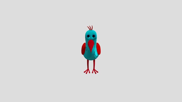 Opila-bird-garten-of-banban 3D Model