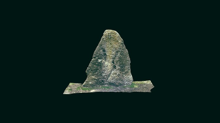 Merrivale blocking stone 3D Model