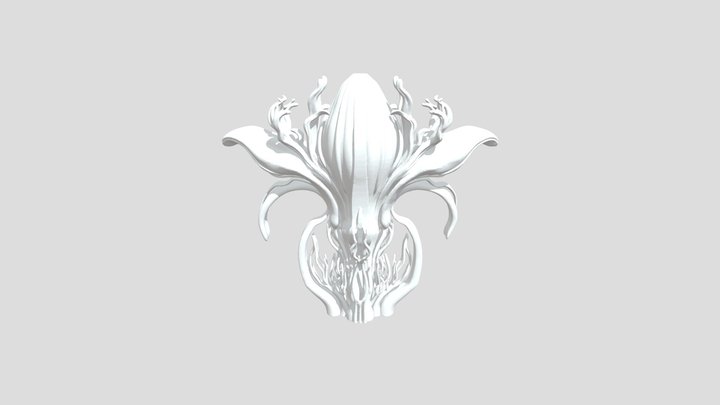 Enchanted Bloom Forest 3D Model