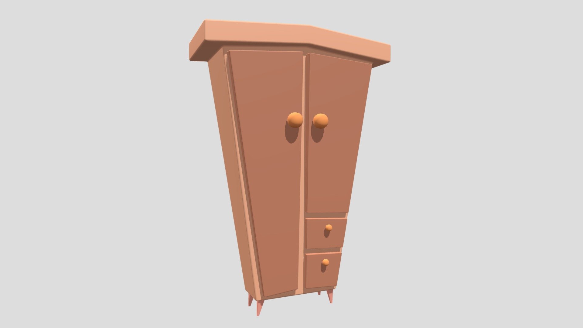 Toon Cupboard — Sketchfab embed 3D viewer