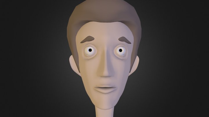 Cool Jo (Head) 3D Model