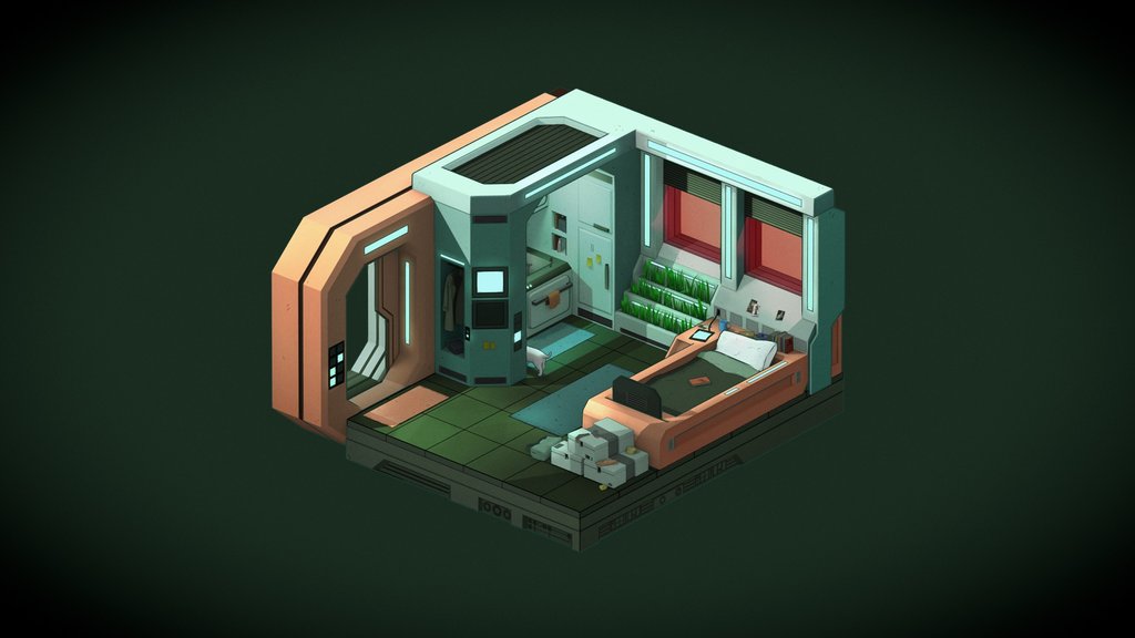 Cyberpunk Micro-Apartments