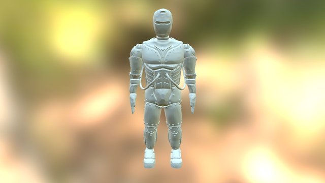 Coraza robotica 3D Model