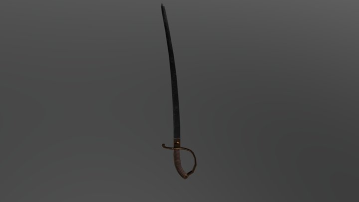 Saber 3D Model