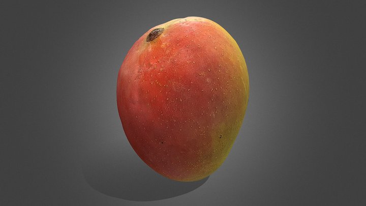 Tropical mango 3D Model
