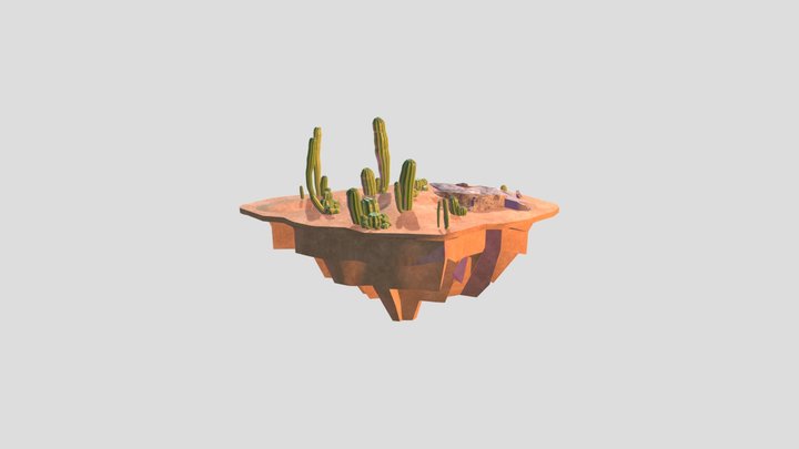 Desert Garden 3D Model