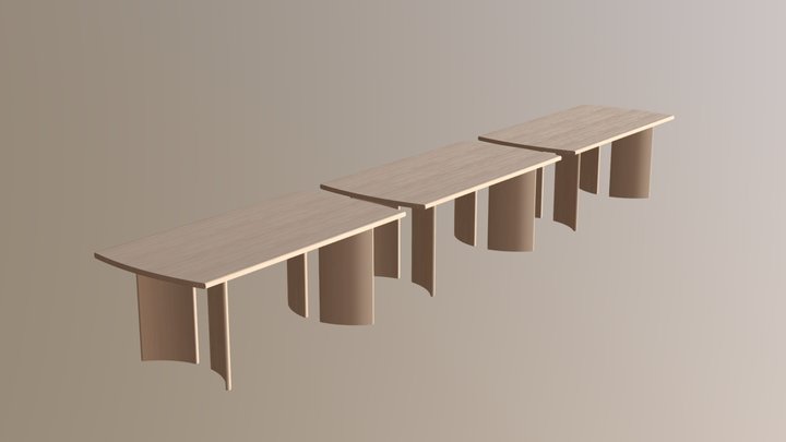 Dining Table 3D Model