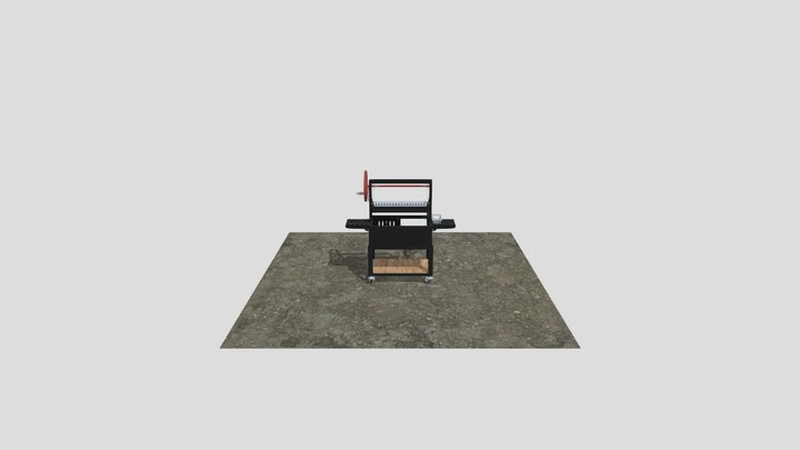grillsLowPolly 3D Model