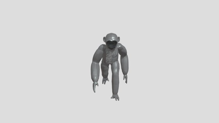 Lethal_ape_gus_with_full_texture 3D Model