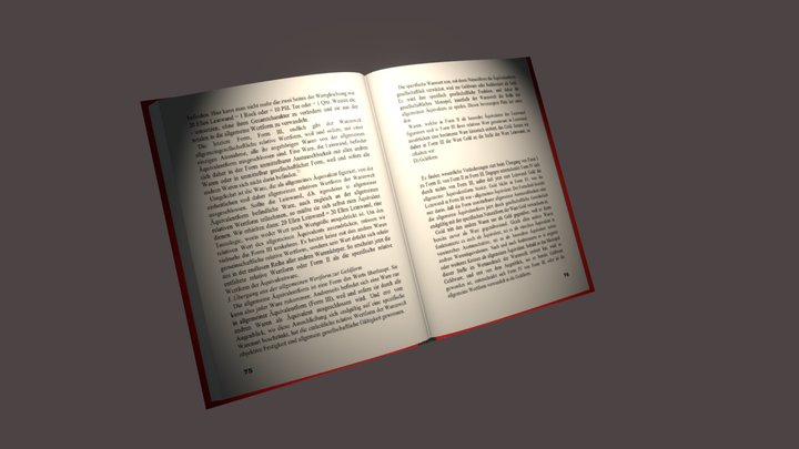 Open-book 3D models - Sketchfab