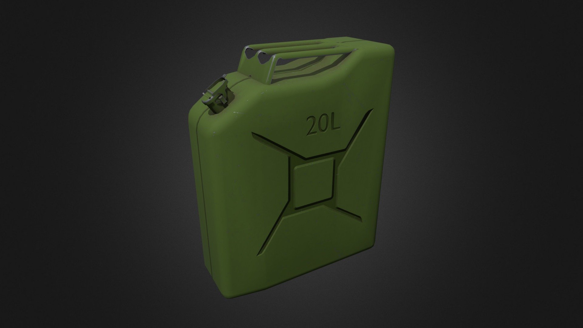 Jerrycan - 3D model by MDonker [fd84a8c] - Sketchfab