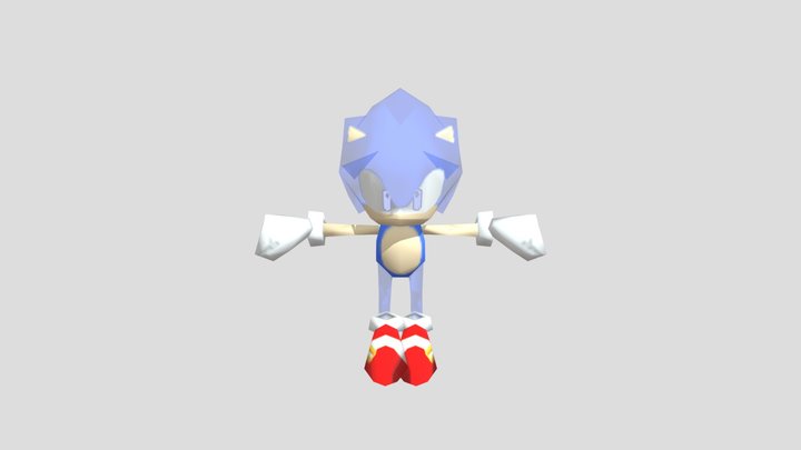 Custom edited - Ova Sonic – Free 3D Model STL