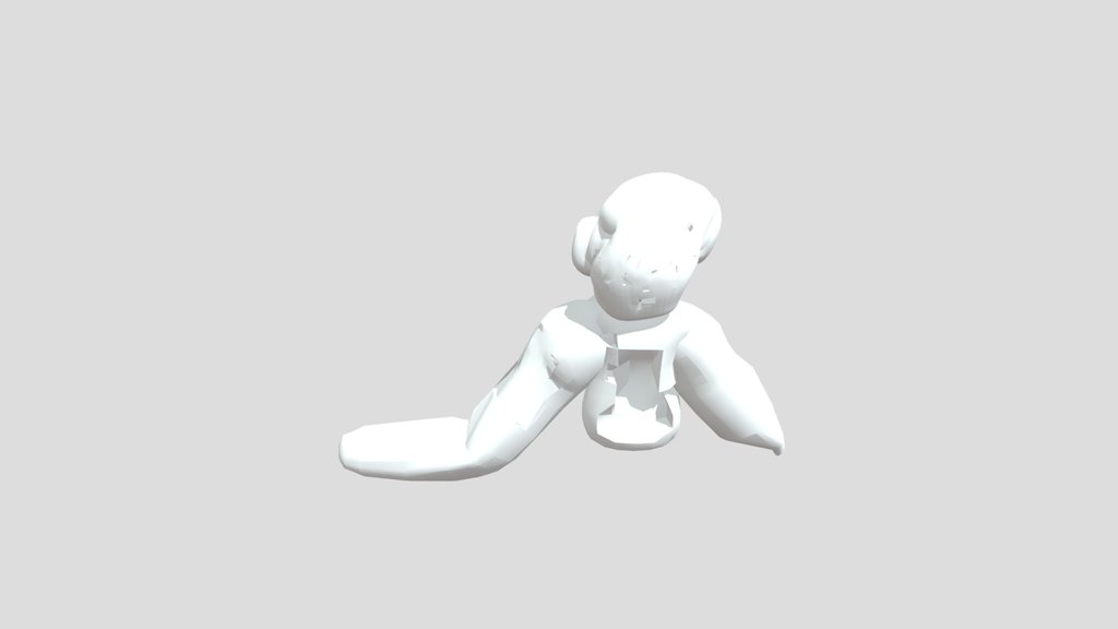 Dead Ape Stl: baboons dream 3d print model