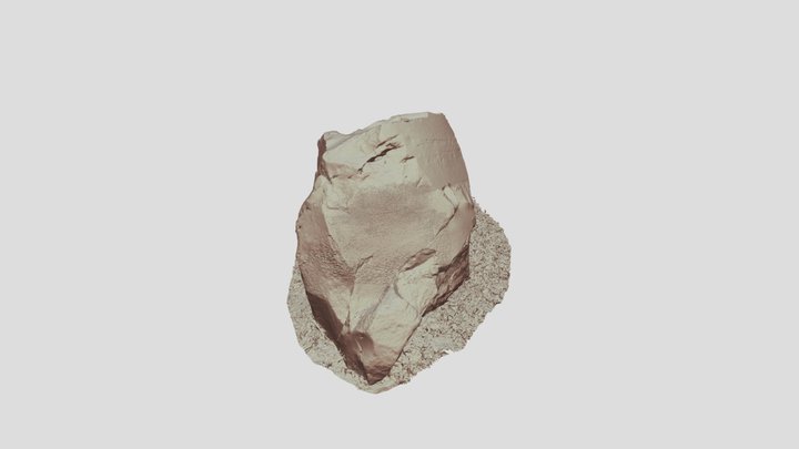有馬玄蕃の標識石 3D Model