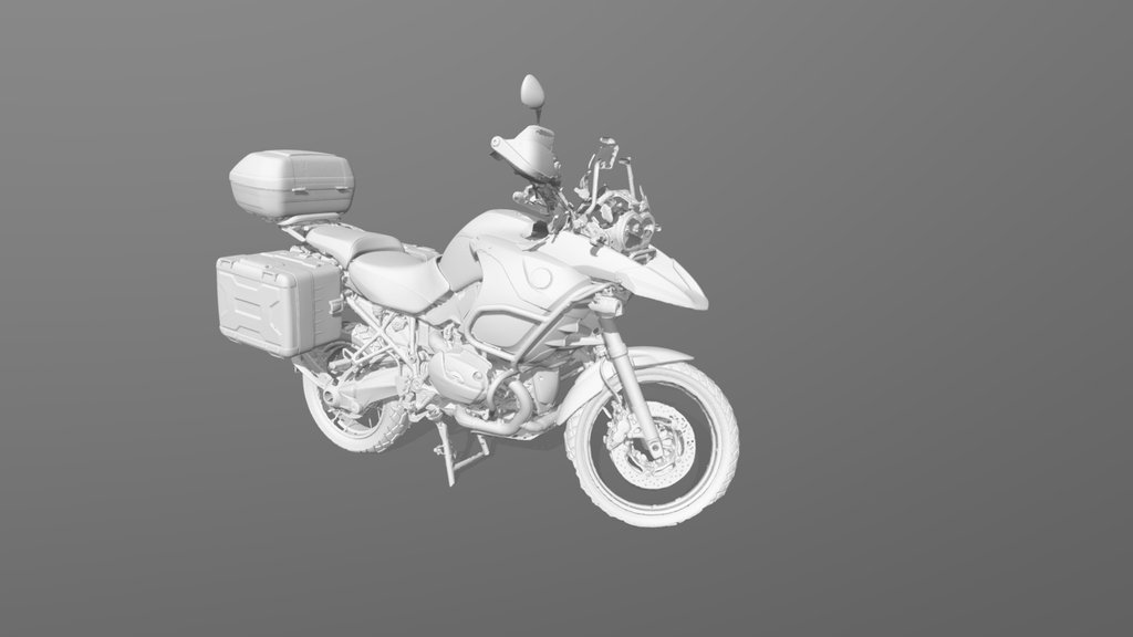 BMW Motorcycle - Einscan Rigil Markerless Laser
