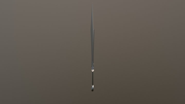 long sword 3D Model