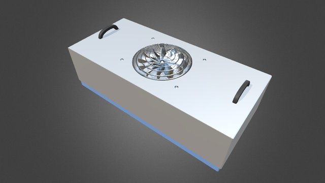 MCRT Fan Filter Unit 3D Model