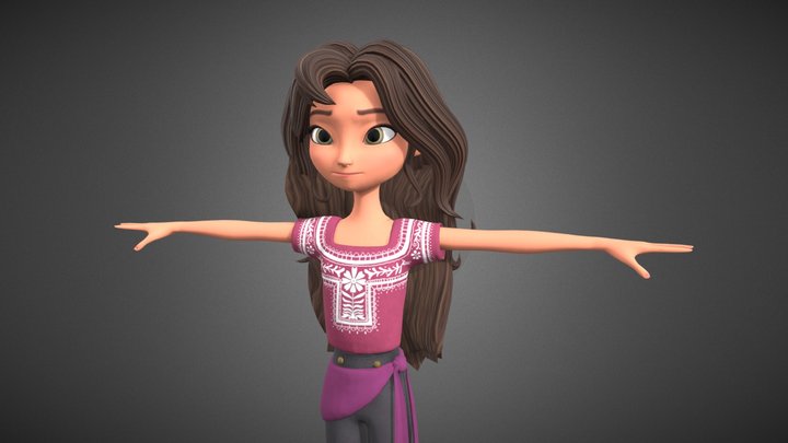 Lucky Prescott 3D Model