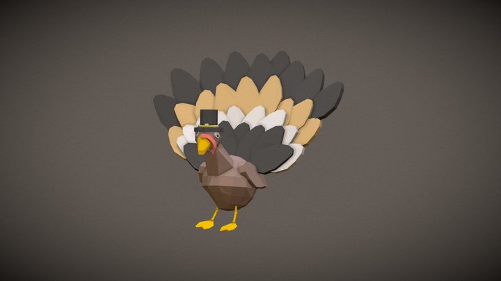 Happy Turkey Day! 3D Model