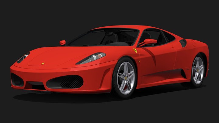 2005 Ferrari F430 – Free 3D Model STL