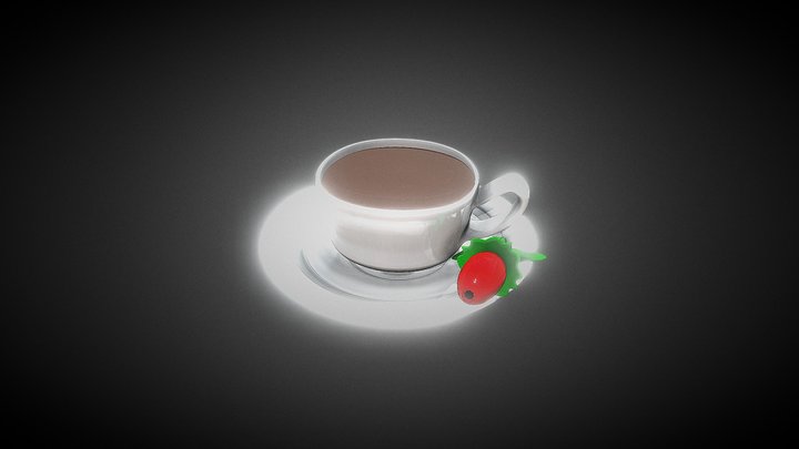 MUG OF TEA(WITH LOVE) 3D Model