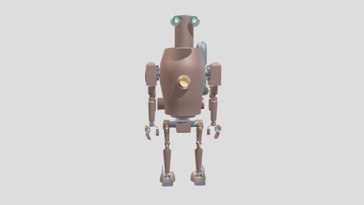 Pascal(Nier Automata) 3D Model