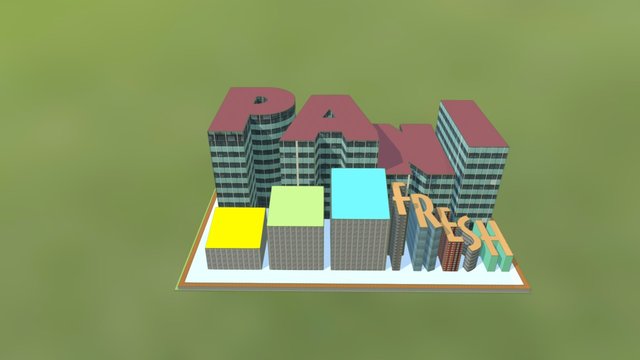 Campus v2 3D Model