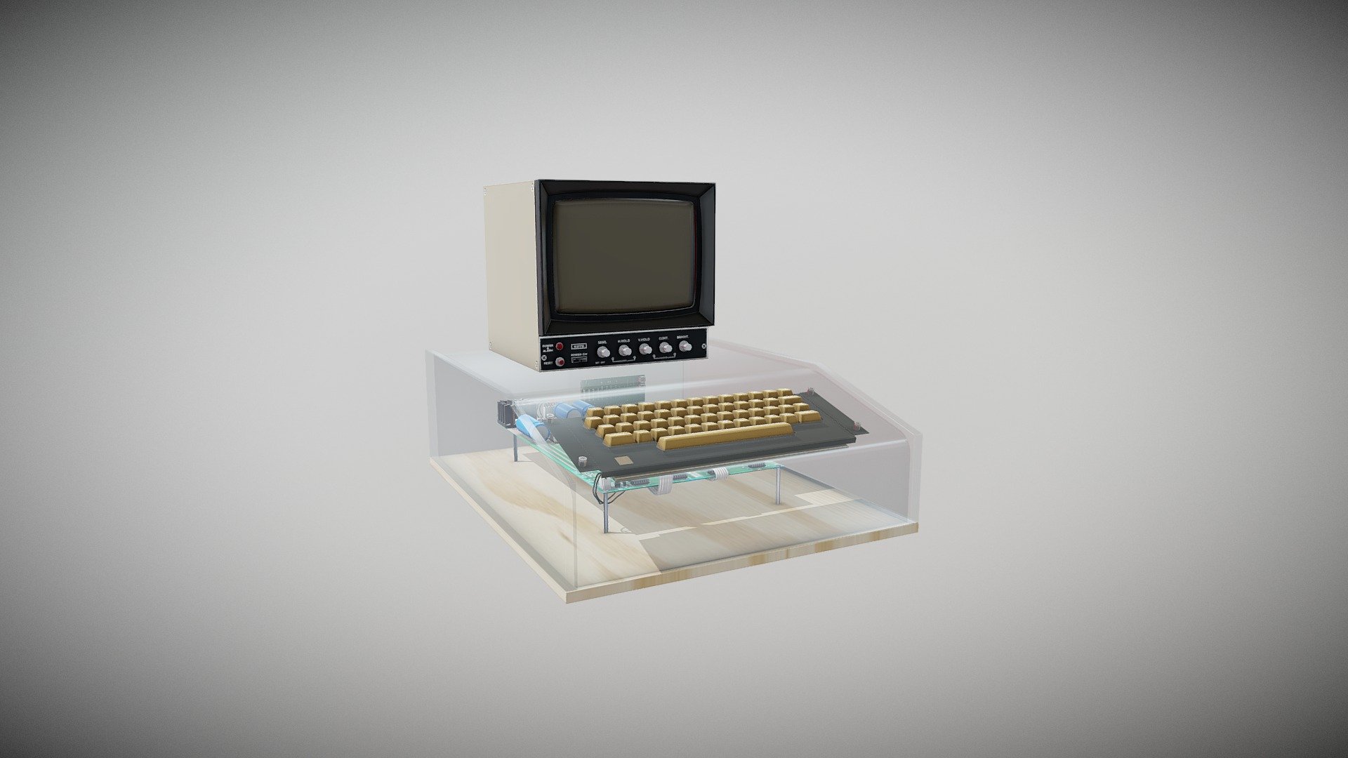 Icons of Invention - Apple I - 3D model by Vida Systems (@objects1 ...