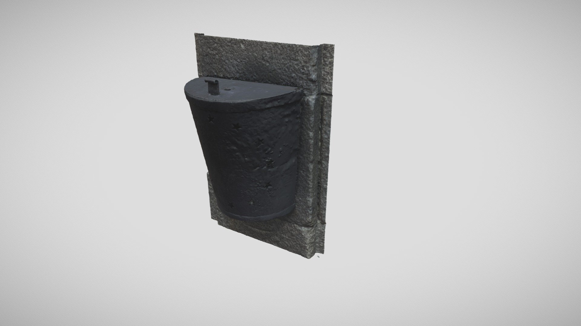 Papelera Cidade Vella Santiago de Compostela — Sketchfab embed 3D viewer