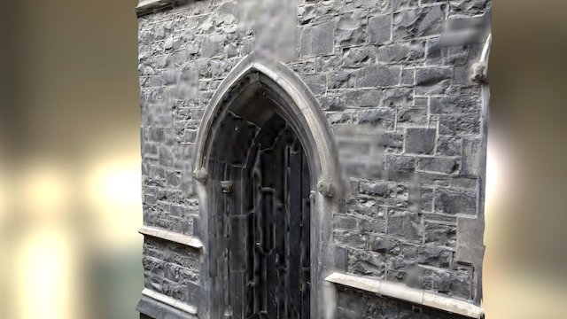 Church Doorway 3D Model