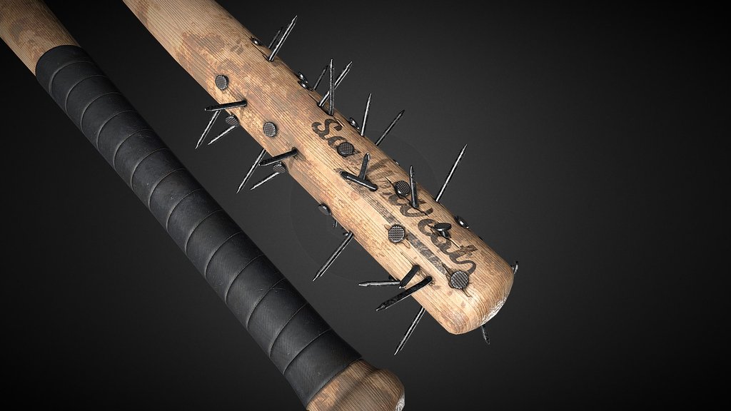 Baseball Bat with Nails Variation