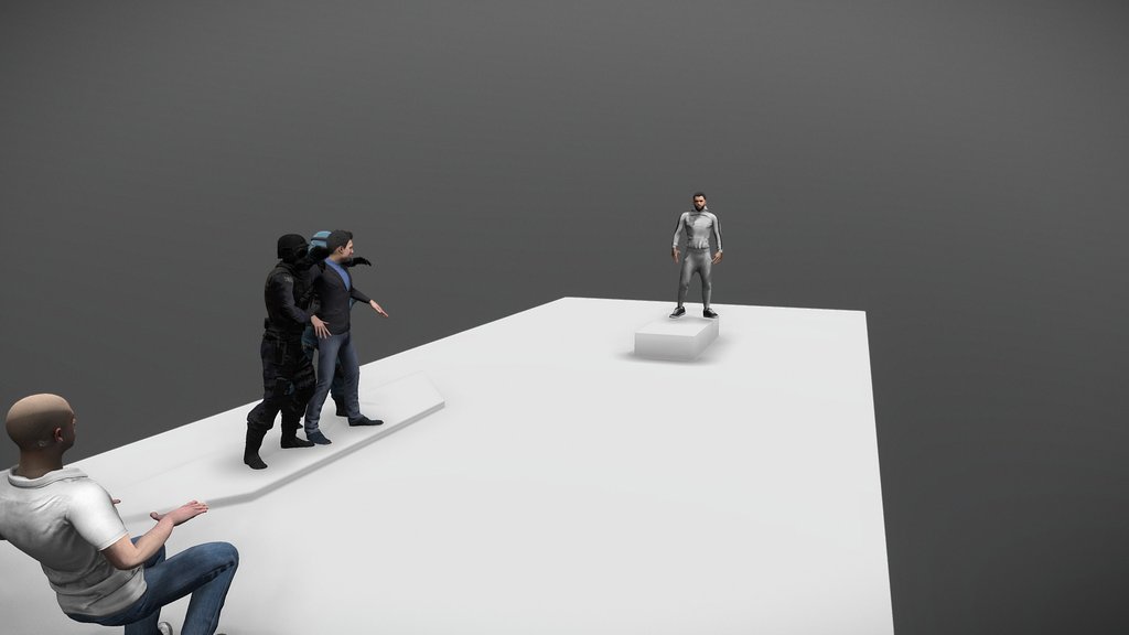 Zoolander Motion Capture Scene