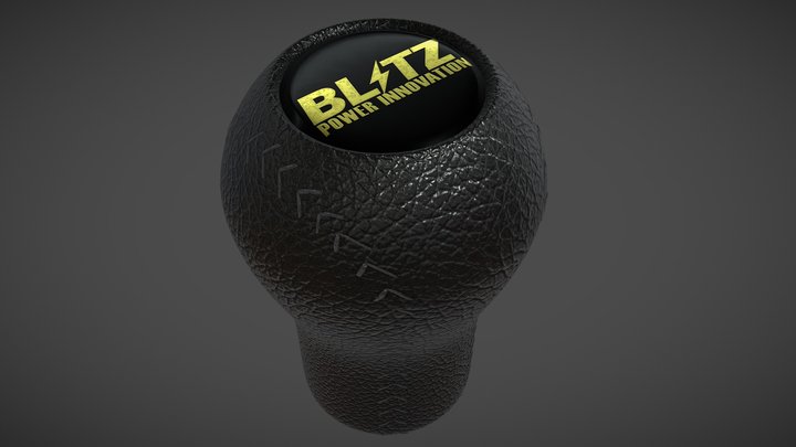 Blitz Gear Shift Knob Stick 3D Model