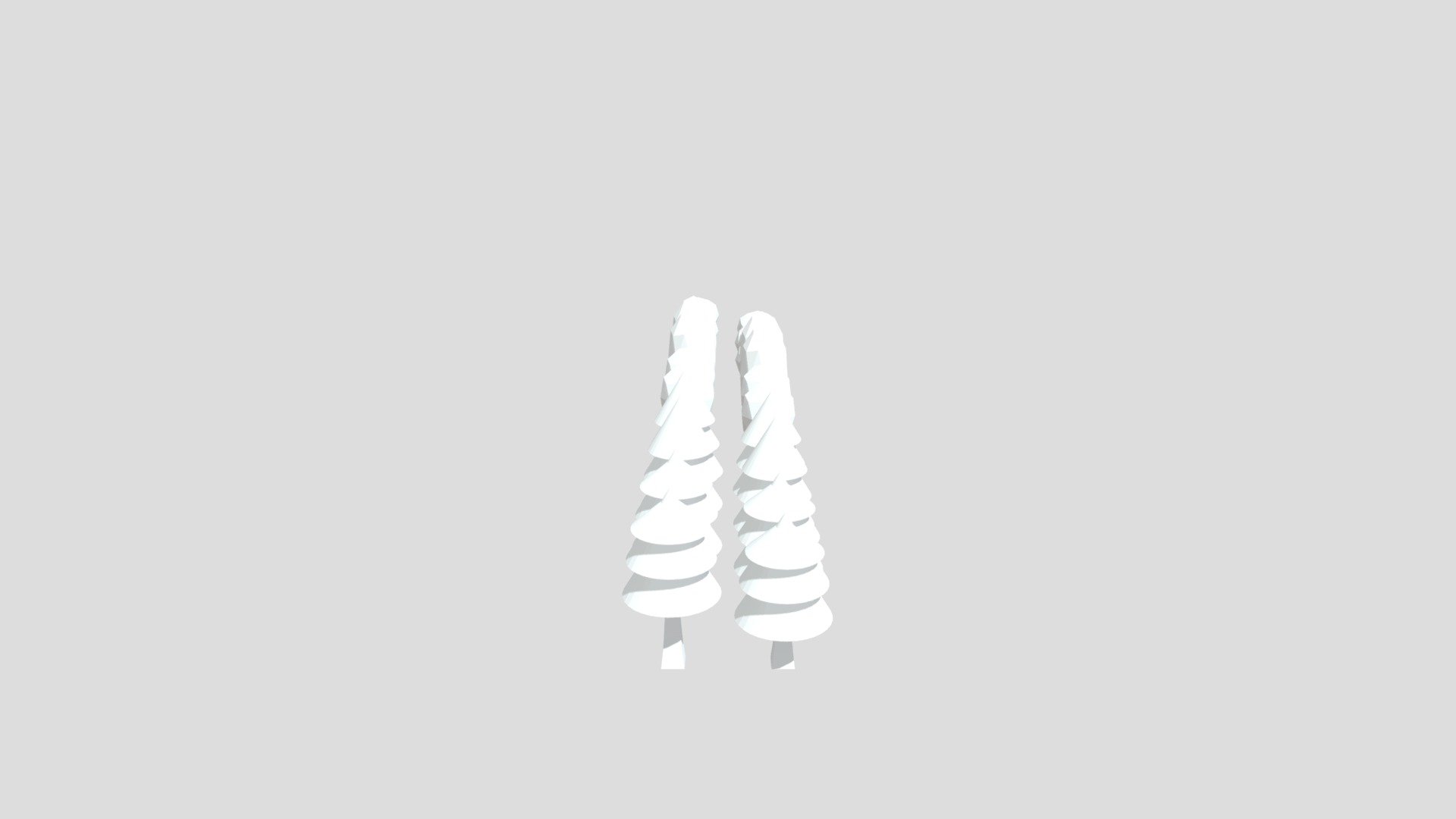 Low-Poly Trees
