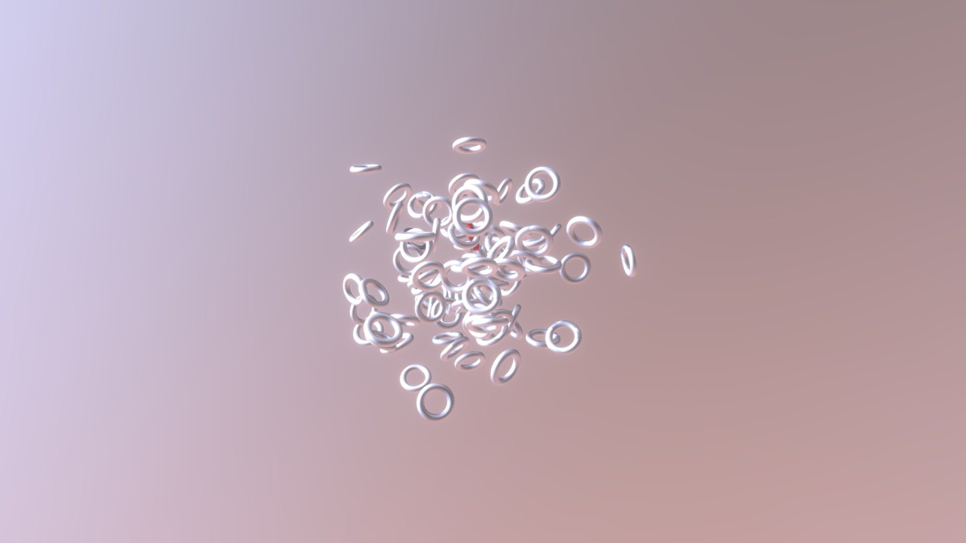Hundred Torus Procedural Animation