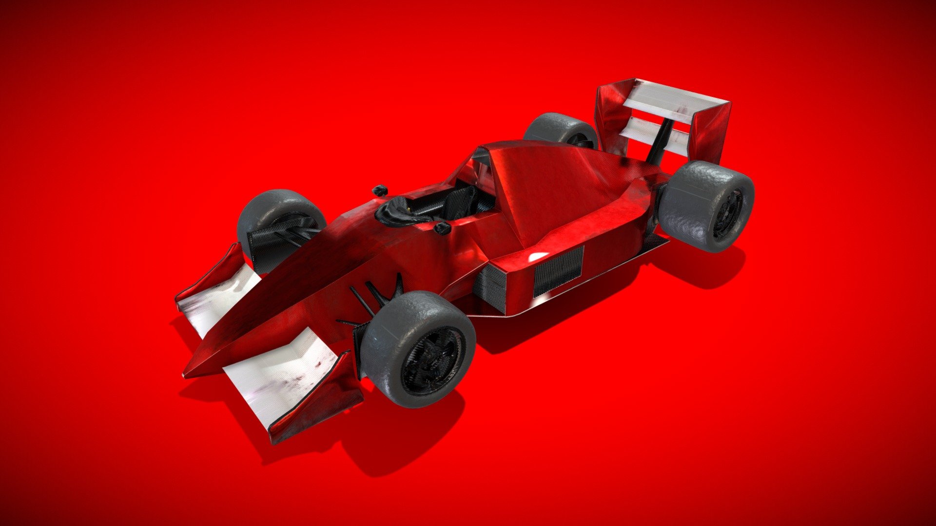 Historic F1 Car - 3D model by MeteK [fd8d5e1] - Sketchfab