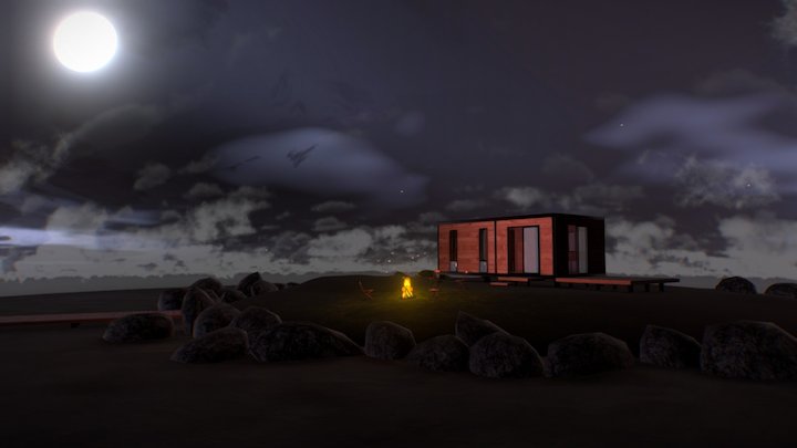 Tiny House 3D Model