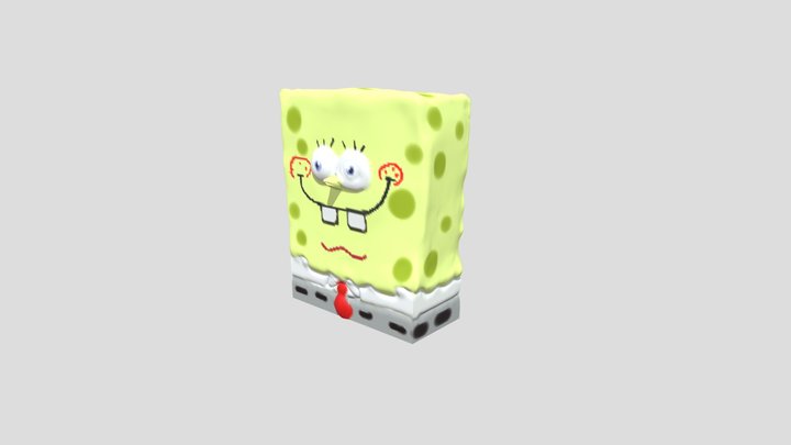 spongebob torso 3D Model