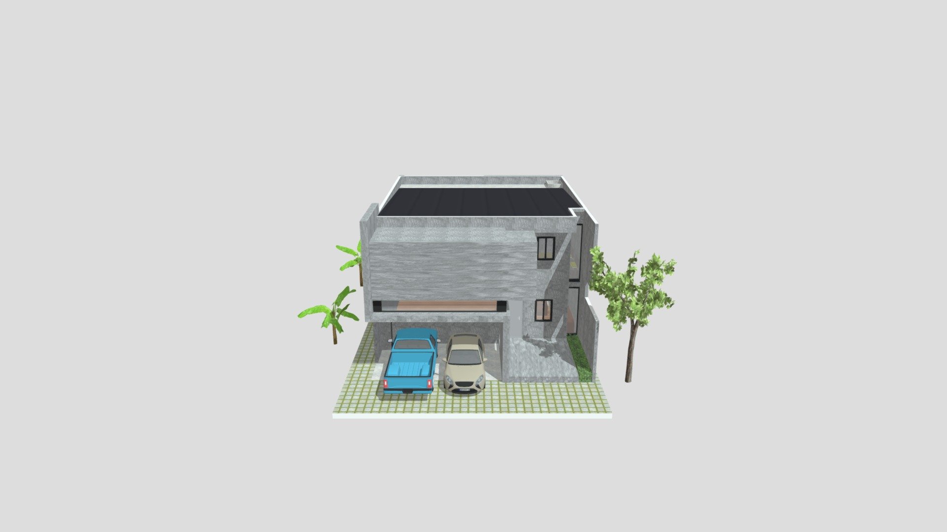 jers 2br brutalist concept