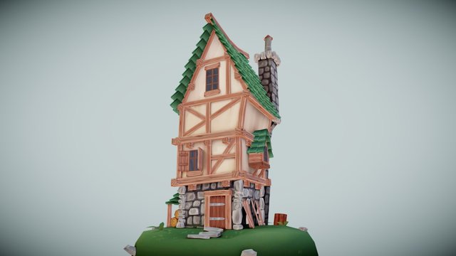 Thy Forest Mansion 3D Model