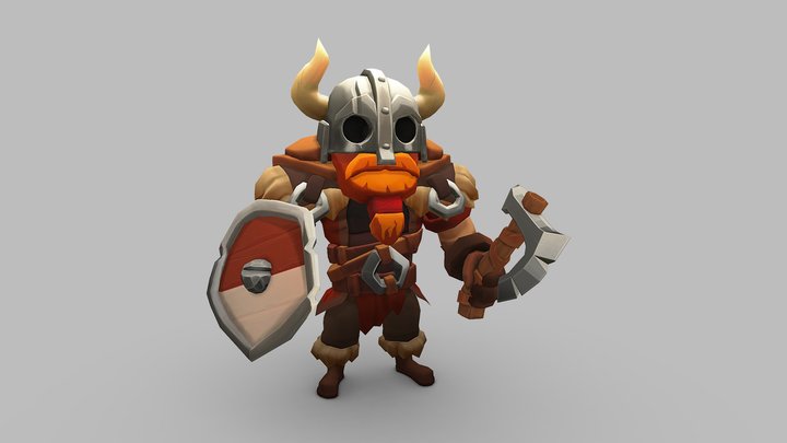 Viking 3D Model