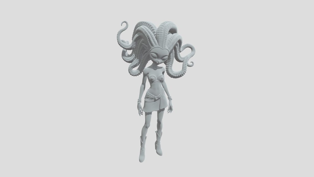 alien girl