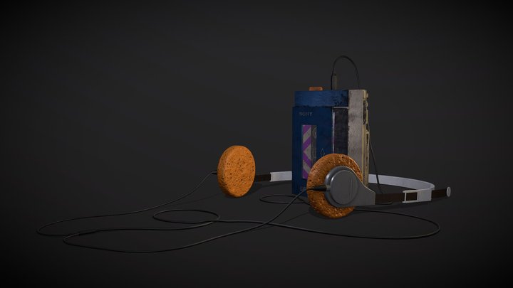 Walkman Sony 3D Model