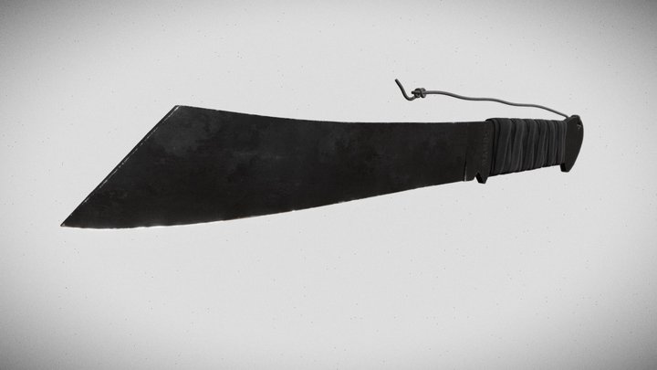 Rambo IV - Knife 3D Model