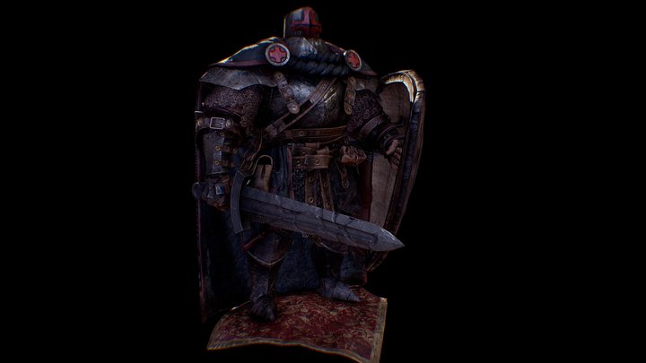 Crusader 3D Model
