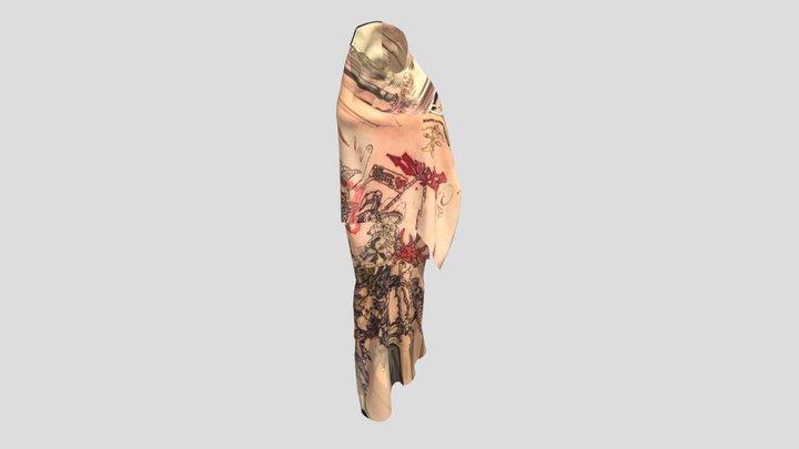 TattooDress 3D Model