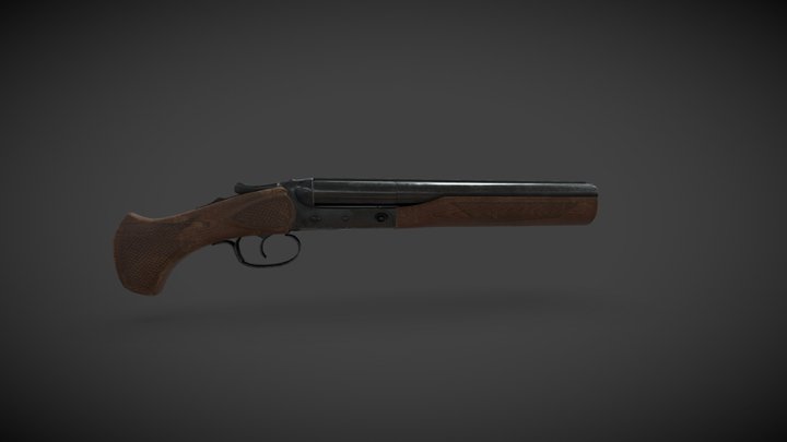 Sawed-off Double-Barrel Shotgun